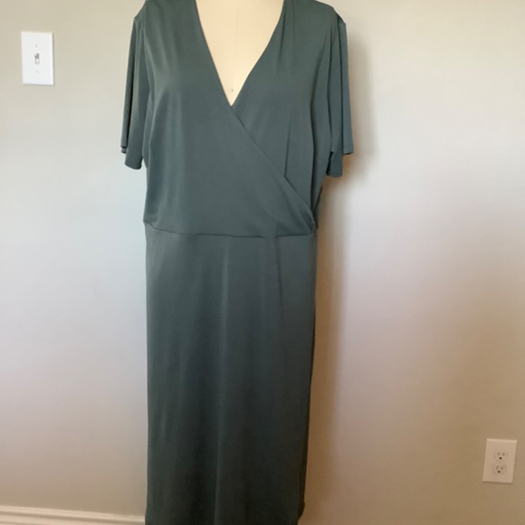 XXL green midi dress - Picture 8 of 8